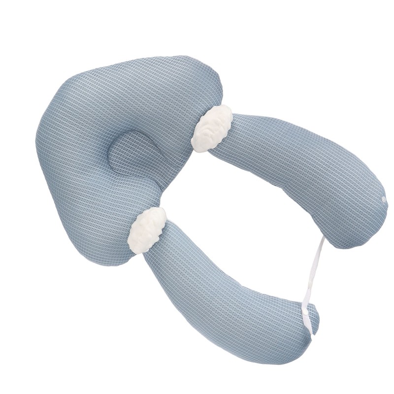 Baby Head Shaped Pillow Soft Nursing Support Adjustable Baby Positioning
