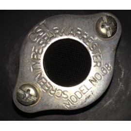 GenExhaust for Firman Generator w/ #68 Exhaust Cover Plate 1-1/2" Silicone Exhaust Extension. (1')