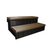 Confer Plastics Two Tier 36" Wide Deluxe Hot Tub Step.