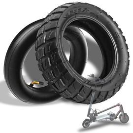 Felixstory 8.5 inch 8.5x3.0 Off-road Rubber Outer Tire with 8 1/2x2 (50-134) Inner Tube Fit for Gotrax GXL V2/XR/APEX XL~VSETT8/9 Pro~Inokim Light 2 Electric Scooter
