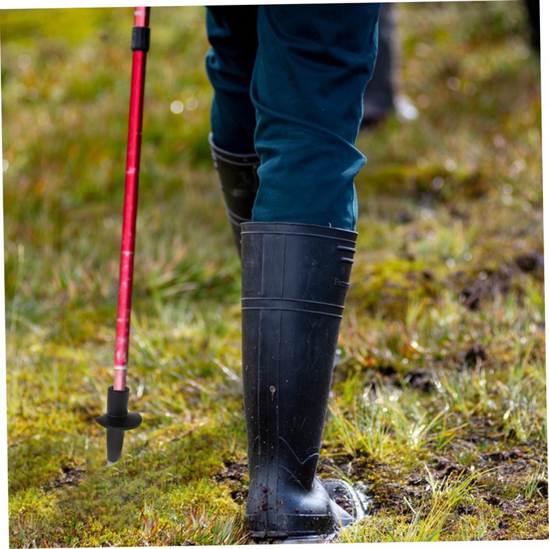 VICASKY Carbon Fiber Trekking Pole Tip Metal Hiking Feet for