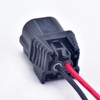 DECKBU 2 Pin Way Auto Connector ABS Sensor Plug Press