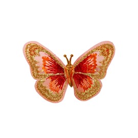 Berfutall-Embroidery Butterfly Hair Clips Set 12pc Multi Color Stylish Accessories for Girls (B)