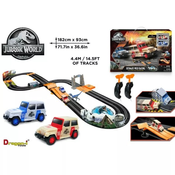 dragon-I toys Jurassic World - Ultimate Wild Race Set, Scale: