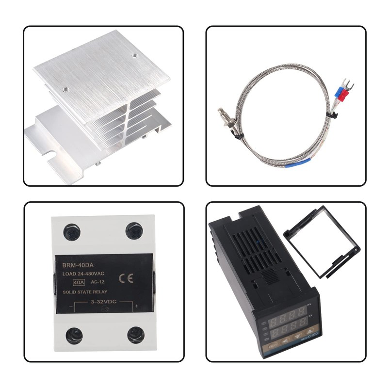 Digital PID Temperature Controller REX-C100 PID Thermostat Temperature Controller Digital