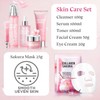 LJYBoBin Skin Care Set-Travel Skincare Kit-Collagen Sakura Set with Mask,Eye