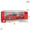 Bburago 1:24 Diecast Model, LaFerrari Race & Play Edition, Red