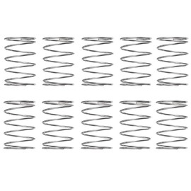 MACHSWON Compressed Spring for Furniture Screen Doors Lawn Mowers Repair Projects Stainless Steel Compression Spring 10mm OD 0.8mm Wire Size 15mm Free Length 10pcs