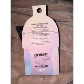 Conair Comfy & Dry Full Size Shower Cap With Bow M37
