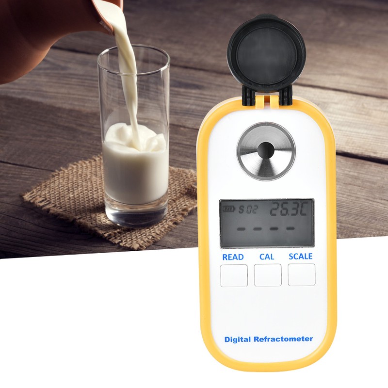 DR601 Digital Portable Freezing Point Battery Hydrometer Refractometer Tester Sensor