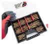 325 Holzschrauben Sortiment mit Koffer und Bit Sortimentsbox
