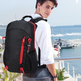 Daypack Hiking Backpack,Hiking Backpack Lightweight Camping Gear - Waterproof Foldable Bag Daypack for Women Men Outdoor Backpacking Running Beach Cycling Fishing