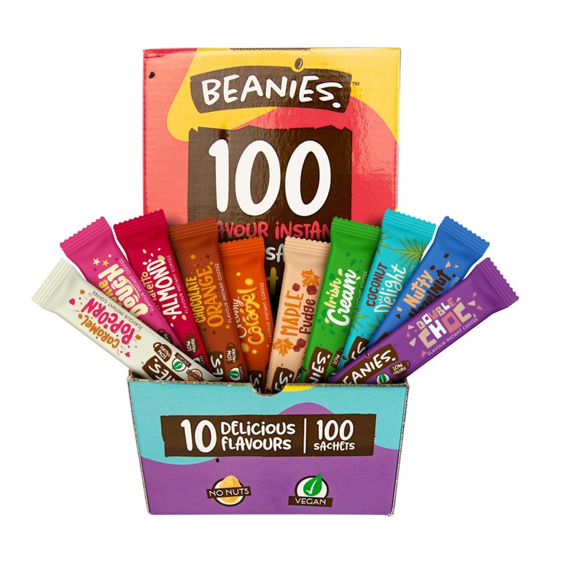 Beanies Flavoured coffee sticks - 100 sticks