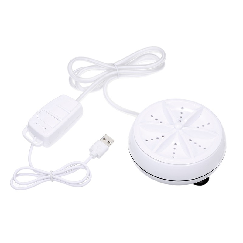 3in1 Mini Washing Machine Portable Personal Rotating Turbine Washer Adjustable