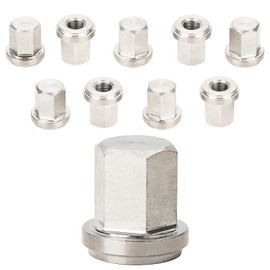 6015-010 Stainless Steel 3/8" Stud for Group 31 Battery - 10PCS Standard Set with Closed Nut | OE# 6015-010