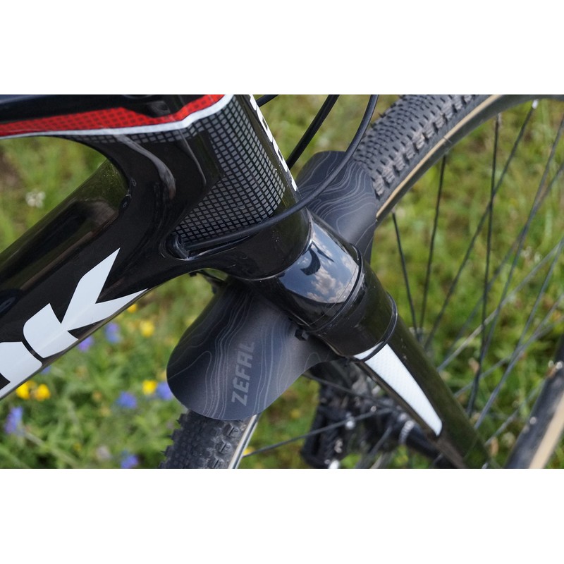 ZEFAL Shield Lite Gravel Bike Front Mudguard Black 700c /