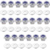 KOYMING Hex Lock Nuts with Washers M8 x 20 Pcs