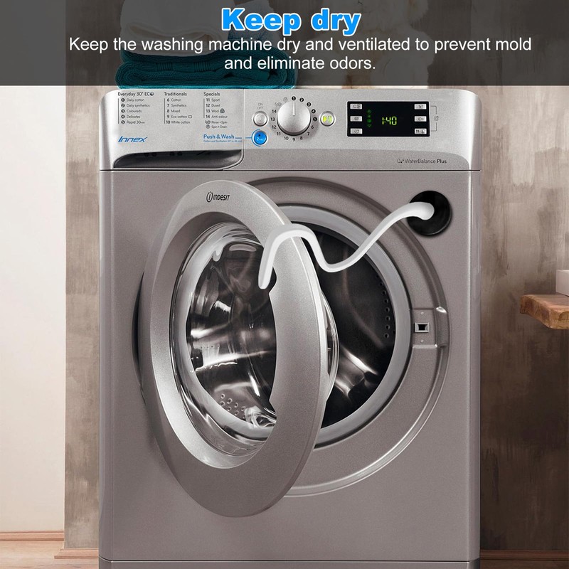 VOBOR Front Loader Washing Machine Door Support, Magnetic Flexible Washing