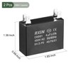YOKIVE 2 Pcs CBB61 Run Capacitor, 450V AC 4uF 50/60Hz
