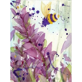 ART.COM Stretched Canvas Print Pollinator by Dawn Derman, 12" x 16"