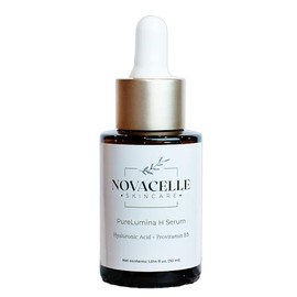 Novacelle Skincare PureLumina H Serum | Provitamin B5 + Hyaluronic Acid serum for deep skin hydration