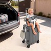 MARTEXBUY Kids Ride-on Luggage with Foldable Back Rest, 20" Carry