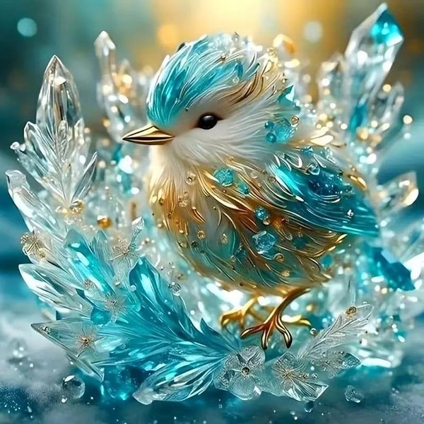 Bird Cross Stitch Kits for Adults Beginner,Counted Cross Stitch Kits