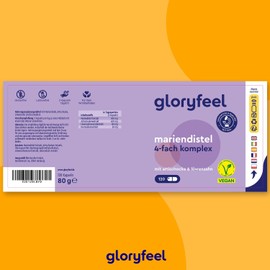 Milk Thistle Complex – 80% Silymarin with Artichoke, Dandelion & Desmodium, 120 Vegan Capsules, Made in Germany