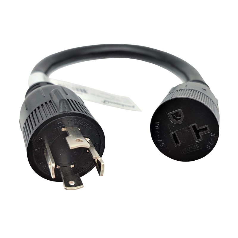 Parkworld 886214 Generator L14-30 Plug Male to 5-20 (Household 5-15)