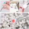 250 Nail-Art-Schwämme und 4 Krallen Nail Sponge Metall-Greifer für Ombre
