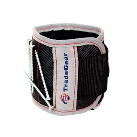 TradeGear Electrician's Belt & Bag Combo - Heavy Duty Electricians Tool Belt Designed for Comfort & Durability - Ideal for All Electricians Tools (Magnetic Wristband)