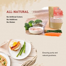 52USA Himalayan Pink Salt Fine, Fine Salt 2 lb, Pink Himalayan Sea Salt, 80+ Minerals and Electrolytes, Sea Salt, No Artificial Colors, No Additives, No Gluten, Rock Salt for Grinder Refill, Kosher Salt