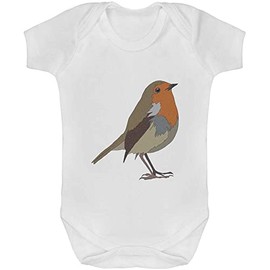 Azeeda 0-3 Month 'Robin' Baby Grow/Bodysuit (GR00056764)