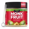 Monk Fruit Sweetener No Erythritol (25x Sweeter Than Sugar)