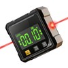 Livella Digitale: Inclinometro Digitale Ricaricabile, LCD Inclinometro Magnetico 4 Lati,