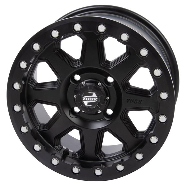 4/137 Tusk Uinta Beadlock Wheel 14x7 4.0 + 3.0 Matte