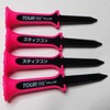 TOUR TEE PLUS X STIFFCON PINK 4 PACK TOUR TEE
