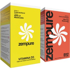 Vitamina D3 + Vitamina B12 Energía y Bienestar Diario