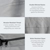 EliteShield Canoe Cover Kayak Cover; Waterproof UV Resistant Marine Grade