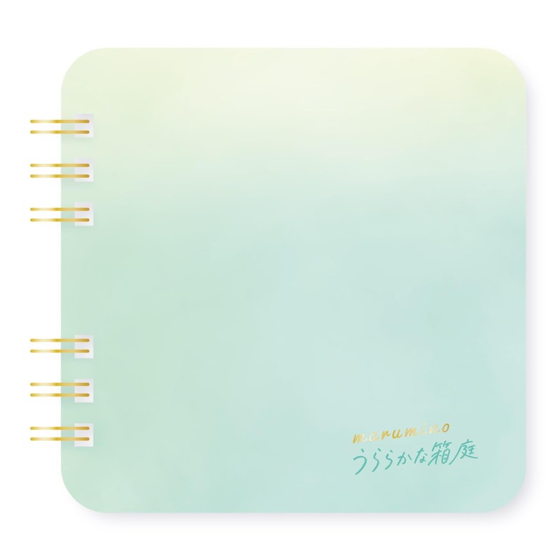 Beverly MM-046 Notebook, Ring Notebook, Smooth Box Garden, S