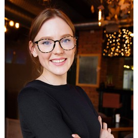 TIVSAN Blue Light Glasses for Women Men, Ultra-light Plastic Steel Frame Anti Glare Resin Lens Computer Gaming Glasses, Bluelight UV Ray Blocking Fake Square Nerd Glasses (Tortoiseshell)