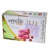 NEW APPETITO CLASSIC ICE POP MOULD SET OF 4 Iceblock