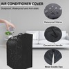 Air Conditioner Cover for Indoor, AC Dust-proof Waterproof Protective Cover