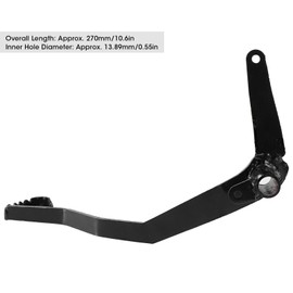 Motorcycle Rear Brake Pedal Foot Lever, 270mm Foot Brake Lever Pedal, Fits Thumpstar PIT PRO Trail Bike 110CC 125CC 140CC 150CC 250CC