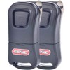 Genie Single Button Garage Door Opener Remotes (2 Pack) -