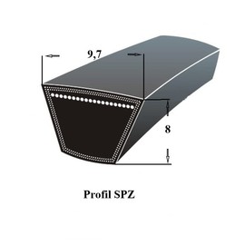 SWR Narrow V-belt SPZ 1270 Lw
