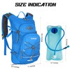 Hydration Backpack,Lightweight Hiking Backpack with 2L Water Bladder,Insulation Water Backpack