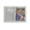 Lawrence Frames 2-Tone Double Opening Panel Picture Frame, 5 by
