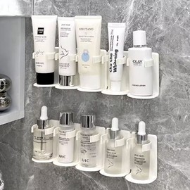 5-Slot Bathroom Tube Organizer Mini Shelf 8ea