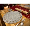 Blue Whale Gifts Nordic Grey Star Christmas Dinner Felt Table